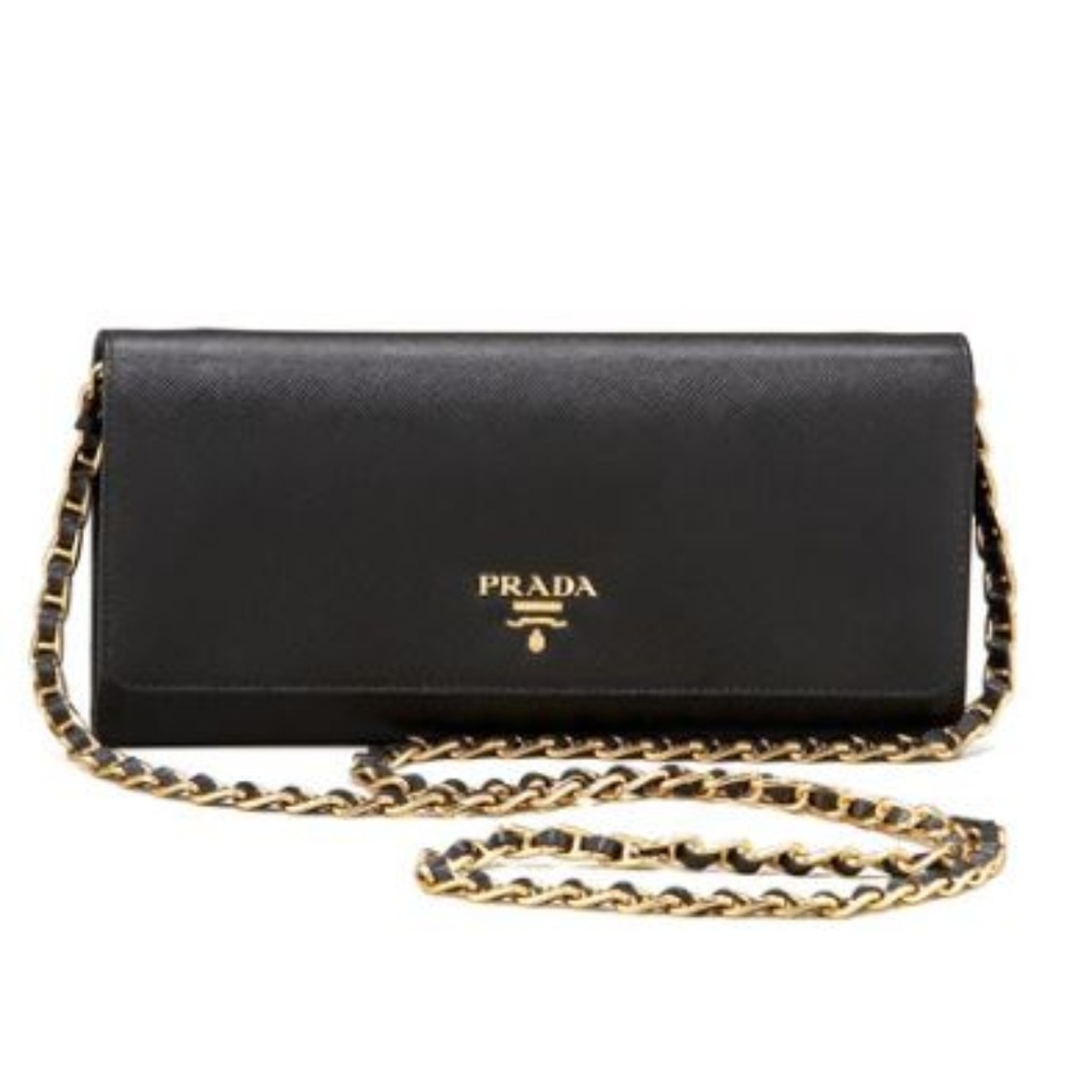 Prada - Chain Crossbody Wallet
